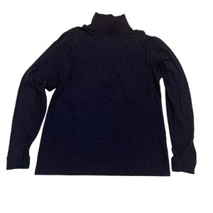 Vintage Navy Blue Turtleneck Long Sleeve Top XL/TG